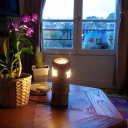 Lampe Bambou 001